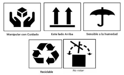 Logos para el acondicionamiento del embalaje final (cajas de 12 Doypacks).